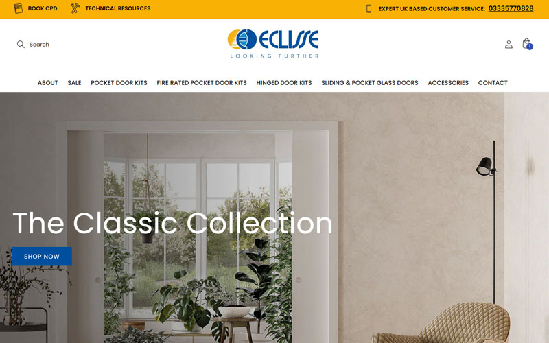 Eclisse website preview